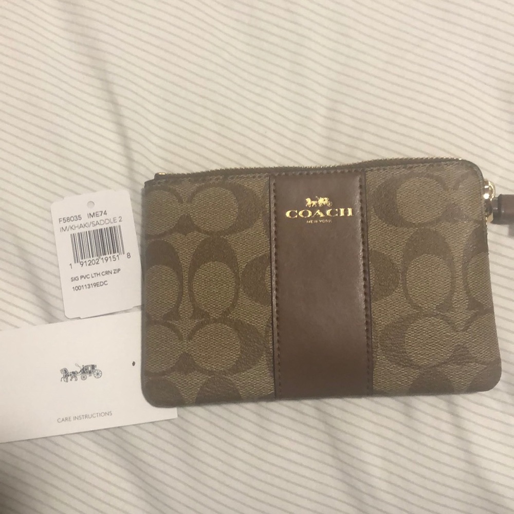 Coach wristlet